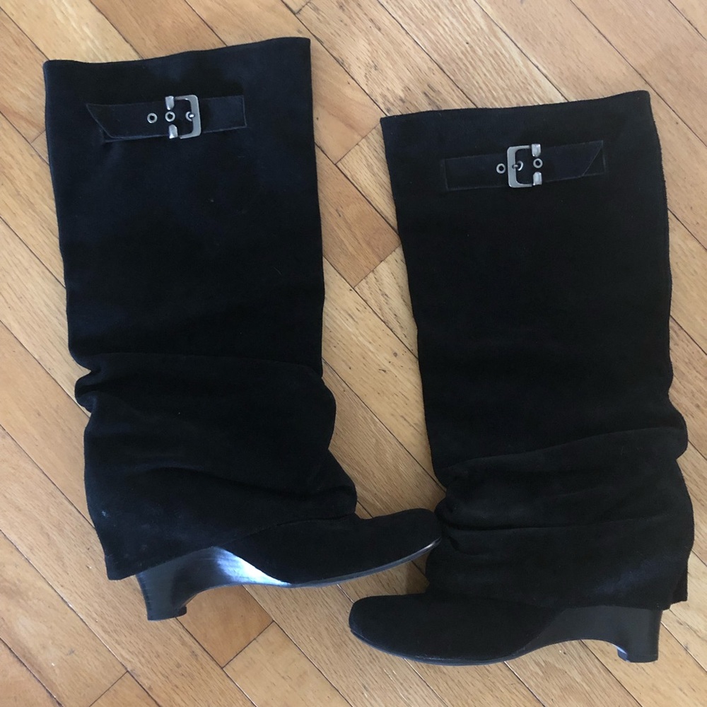 Naughty Monkey Tall Suede Boots 10